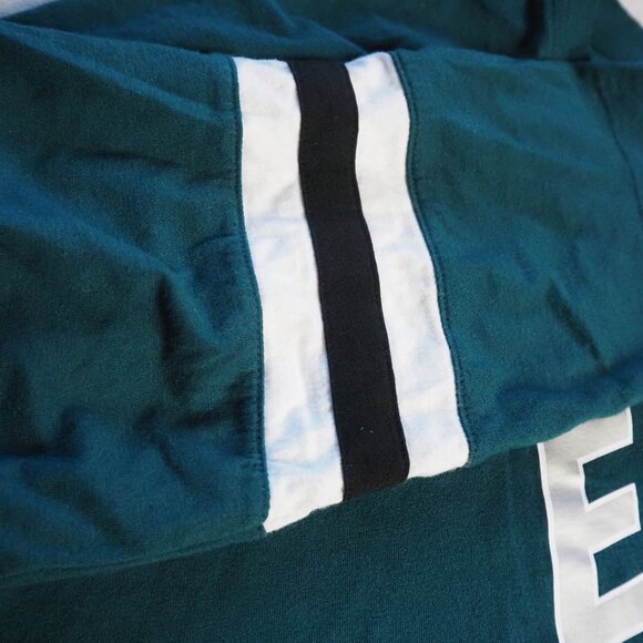 Fanatics NFL Eagles Women's 3/4 Sleeve Shirt XXL Stripes - Pre-owned (Defect) - Picture 5 of 9